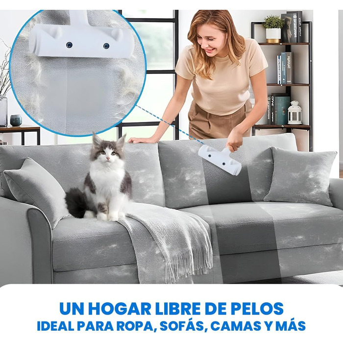 Парова щітка для котів та видалення шерсті: щітка для котів та собак з парою, щітка для видалення шерсті для тварин, парова щітка для тварин, щітка для шерсті, щітка для домашніх тварин