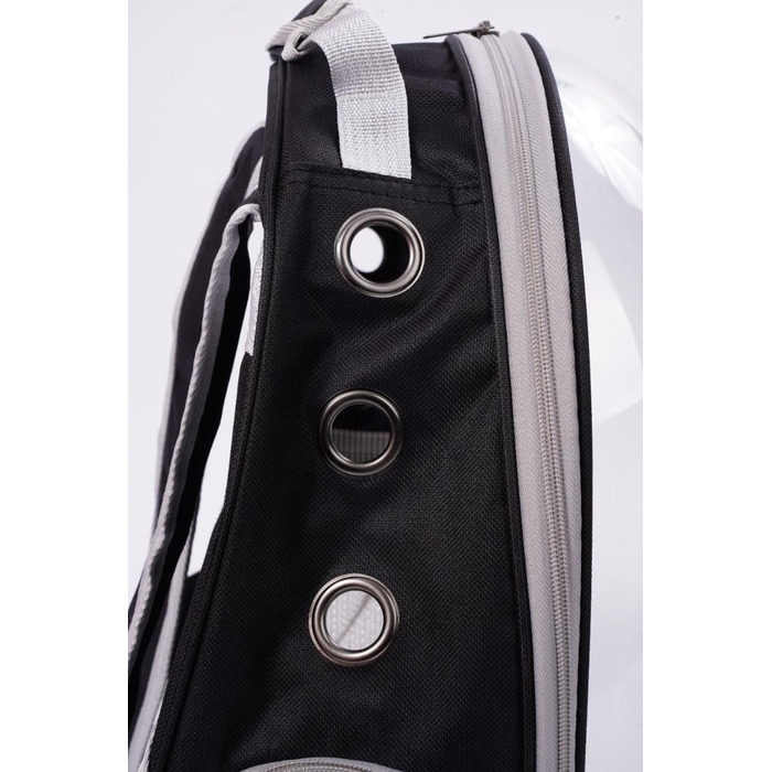 Транспортна сумка для собак та котів JUMI - переноска для котів та собак, рюкзак для собак, аксесуари для котів, туристична сумка, переноска з регульованим ременем, сітка для вентиляції (чорний)