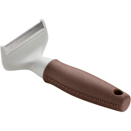 Трімстригель Hunter SPA з нержавіючою сталлю для собак та коней, 15,5 x 6,5 см, M (65 зубців)