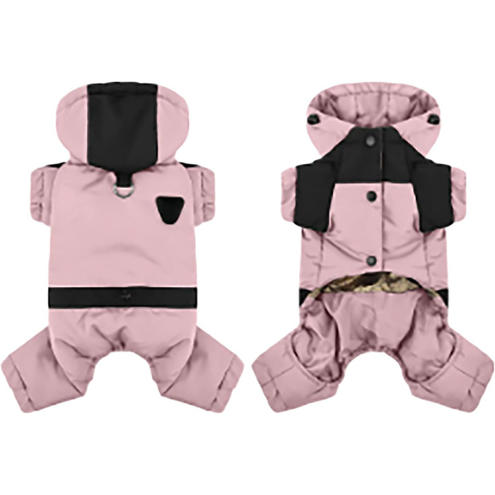 Теплий зимовий костюм для ляльки з капюшоном, 28 см