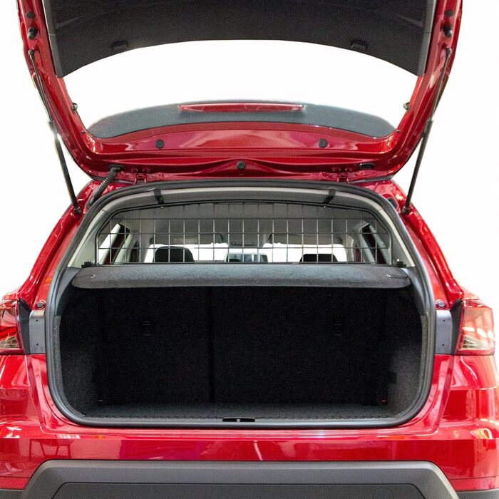 Сітка-перегородка для собак Travall для SEAT Arona (2017-), захист багажника, сітка для транспортування собак, міцна сталева сітка, авто-перегородка для собак