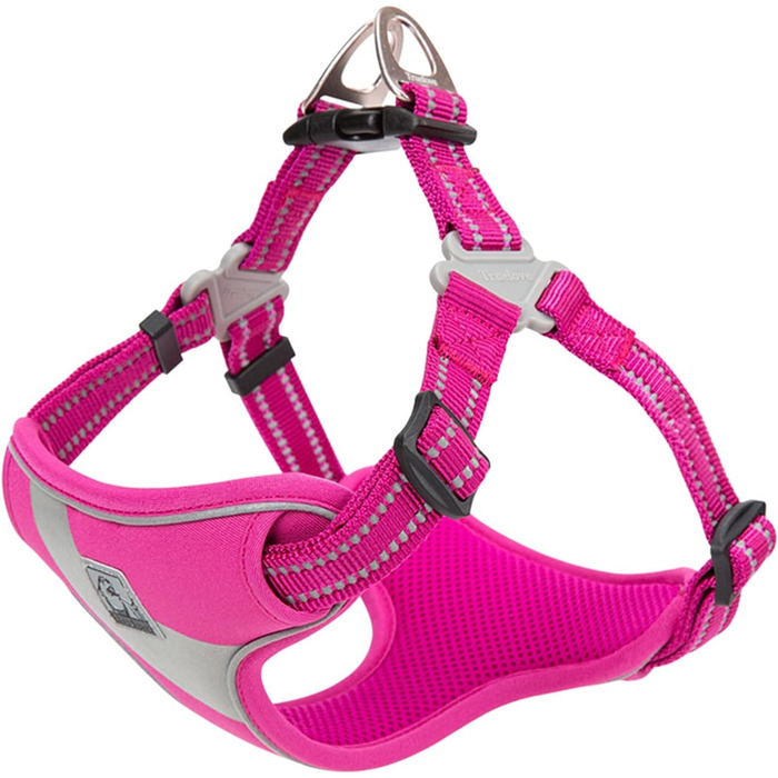 Світловідбиваючі нашийники для собак Truelove TLH5991 (M, Fushcia)
