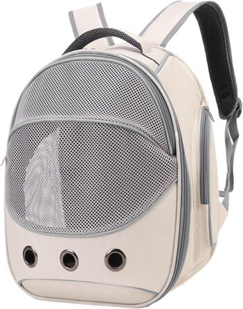 Сумка-переноска для собак та котів, сіра. Зручний регульований ремінь, для подорожей, прогулянок, транспортування