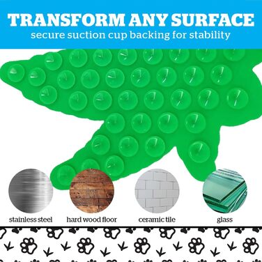 Килимок для собак BigMouth Inc. Mutt Munchies - миючий, для годівлі та води