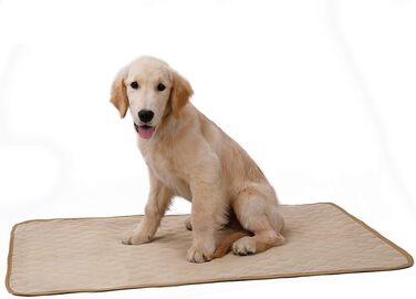 Водонепроникний килимок для собак, миючий, нековзний, швидковисихаючий, для дивана, авто, клітки, трави, ліжка (100 x 67 см)