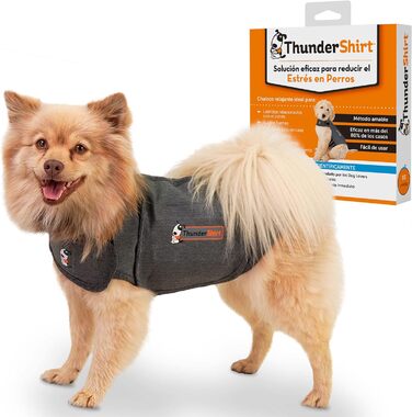 Мантіл для собак Thundershirt, сірий (XS, сірий)