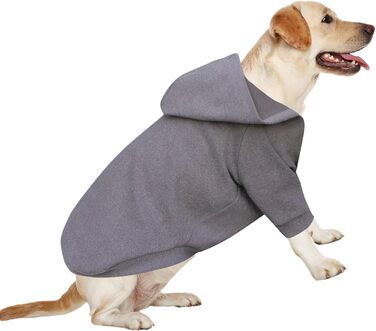 Світшот для великих собак ХуаЛіСіДжі, теплий та легкий, для Лабрадорів, 5XL, сірий+блакитний