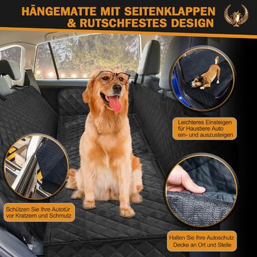 Захисний килимок для собак у автомобіль - Moveland, антиковзаюча, водонепроникна, для авто, вантажівок та SUV