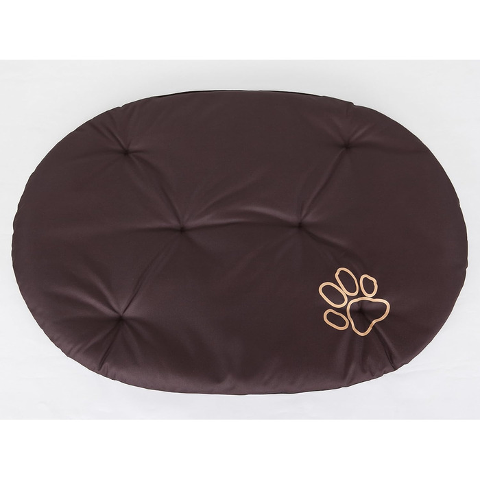 Ліжко для собак Hobbydog R6PODGRA3 - м'яке, зручне, 75 x 58 см, коричневе