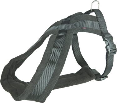 Шлейка для собак TRIXIE Premium Touren, чорна, L-XL (70-110 см), для великих собак