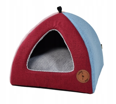 Затишний будинок для собак та котів, м'яке ліжечко-сховище, 50 см