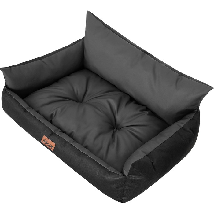 Крісло-ліжко для собак - Doggy Hundebett, XXL (106x80 см, графіт)