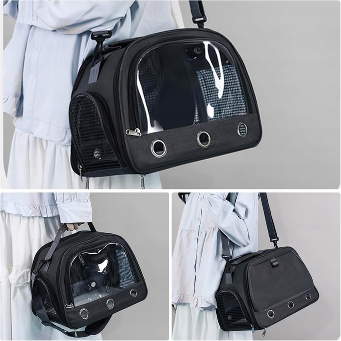 Складана повітропроникна сумка-переноска для морських свинок та кроликів