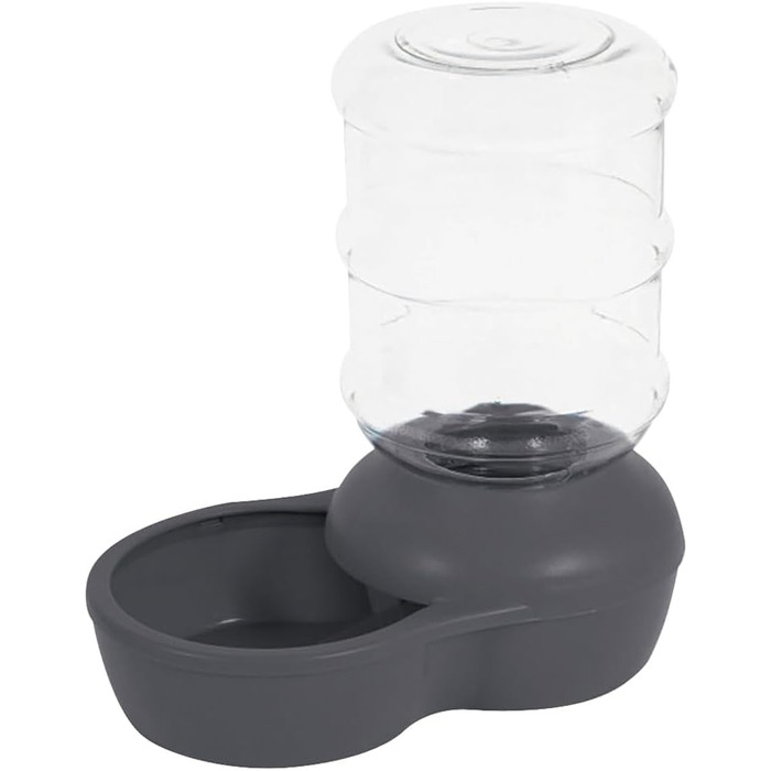 Диспенсер для води для котів та собак Aspen Pet Lebistro (темно-сірий, S)