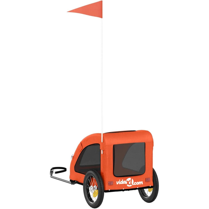 Причіп для собак на велосипед Orange Oxford, вантажний причіп, візок, Oxford