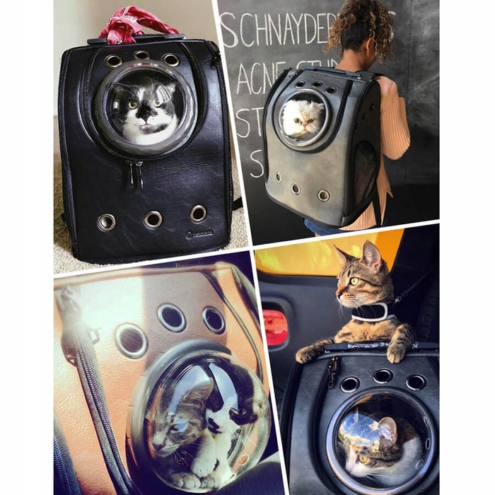 Космічний рюкзак-переноска для собак та котів (I196)