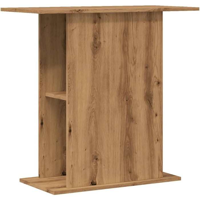 vidaXL підставка для акваріума, дуб Артизан, 36x75x72,5 см, ДСП