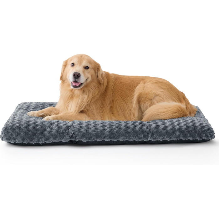 Крісло-лежанка для собак середніх порід BEDSURE - 71x50x7 см, миюче, з антиковзною основою, сіре