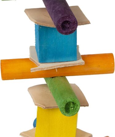 Іграшка для папуг HappyBird XXL Гігантський Кальмар з дерева, 22x22x73 см, для ара, какаду, жако