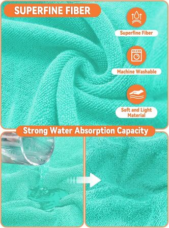 Рушник для собак JOOV E Dog Trockenmante: супер впитываючий, для купання, плавання, після прогулянки (зелений жаб, S, блакитний динозавр)