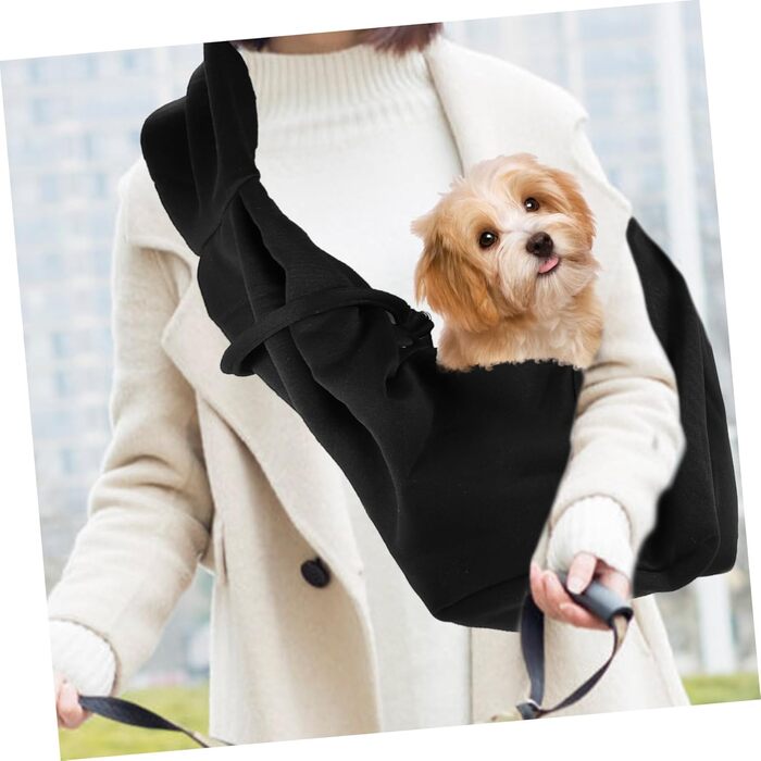 Транспортувальна сумка для собак та котів LIOOBO – переноска для тварин з поліестеру, легка, з отвором для голови, для прогулянок та до ветеринара