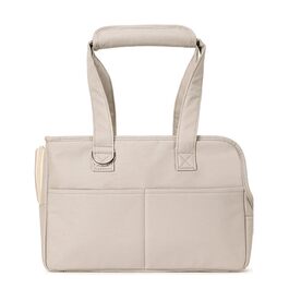 Сумка-переноска для собак маленьких порід до 4 кг, бавовняна, з подушкою, великі кишені