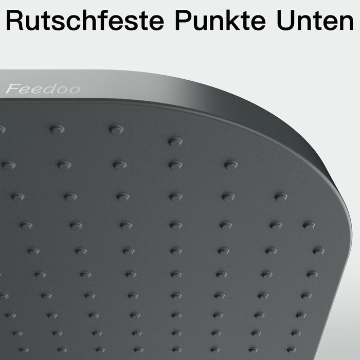 Підкладка під миски для котів та собак, силіконова, з високим бортиком, вологостійка, сіра