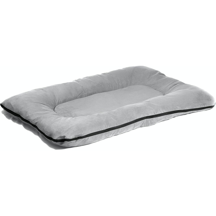 Килимок для собак SUNNYDOGS XXL | М'який, миючий, знімний | Килимок для великих собак, 120 x 80 см, сірий