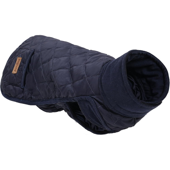 Теплий та непромокальний комбінезон для собак, захист від вітру та вологи, з отвором для повідка (синій, S)
