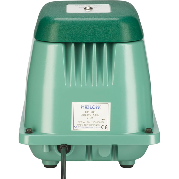 Компресор HiBlow HP-200, 230 л/хв, 1,3 м, вихід 18 мм, 210 Вт