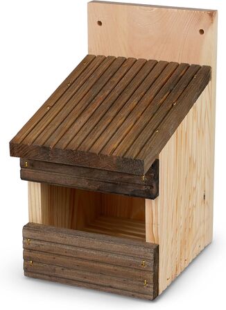 Два навісні будиночки для птахів Oramics - годівничка для диких та садових птахів, вологостійка, для саду, балкону та тераси