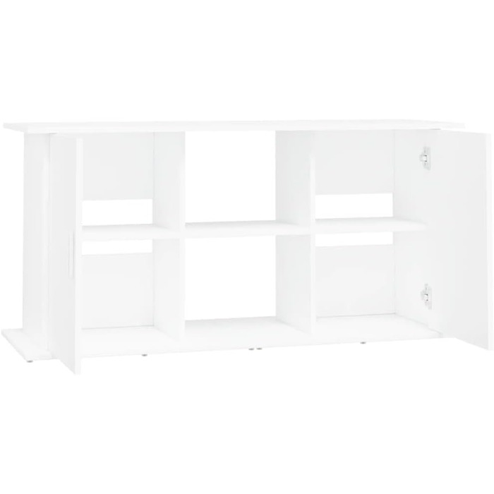 Підставка для акваріума INLIFE, біла, 121x41x58 см, деревостружкова плита, 30,7 кг