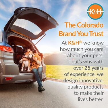 Автокрісло для собак K&H Pet Products Buckle N' Go, сірий, розмір Small, 53 x 48 x 48 см