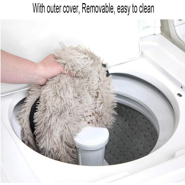 Кругле ліжко для собак та котів FANSU, м'яке, плюшеве, антиковзаюча база, різних кольорів та розмірів (80 см)