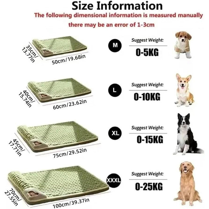 Ортопедична подушка для собак, маленьких та середніх порід - миється, не ковзає, з високим бортиком. Знімна наволочка. Розмір S: 50x35 см (Колір: Коричневий)