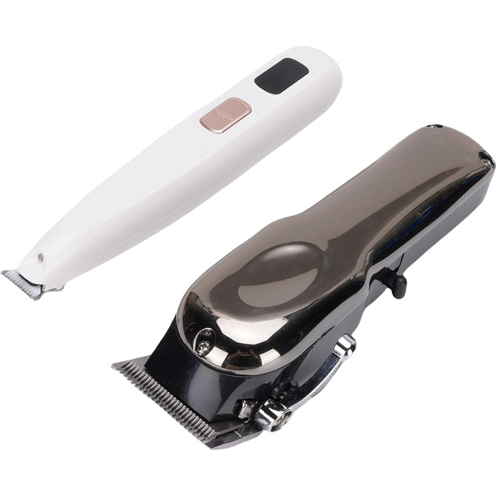 Набір для стрижки тварин Yinhing: бездротовий, тихий, з LED-дисплеєм, з нержавіючої сталі. Підходить для собак, котів, коней, корів, догляду за лапами, вухами та очима