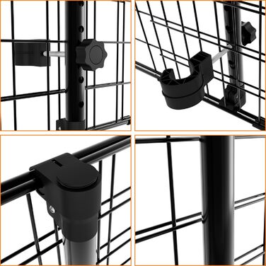 Сітка для собак у машину Herrselsam, перегородка в багажник, захист для собак, регульована ширина, з кріпленням на ремінь безпеки