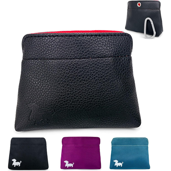 Лекарняна сумка для собак - чорна з червоною внутрішньою стороною, для тренувань