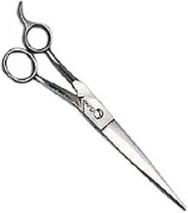 Ножиці для грумінгу домашніх тварин Geib Gator з нержавіючої сталі, вигнутий/прямий вал, 7-1/2 дюймів