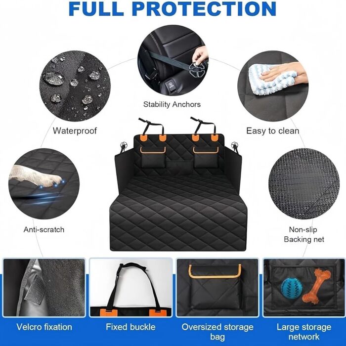 Захист для багажника авто, для Renault Captur 2 E-Tech Hybrid (2020-2025), водовідштовхуючий, стійкий до подряпин, килимок для собак, захисна підстилка