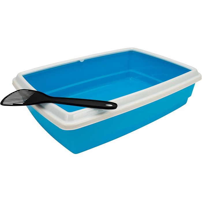 Туалет для котів Aimé Agrobiothers з бортиками та совок, 54 см