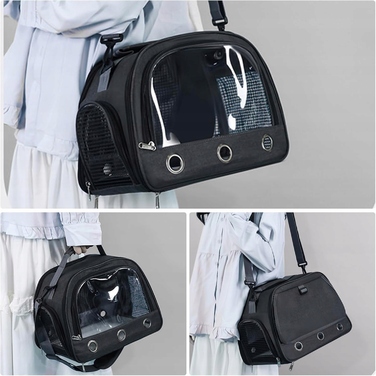 Складана повітропроникна сумка-переноска для морських свинок та кроликів