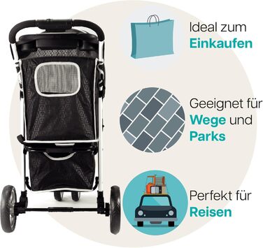 Захист від дощу та вітру для дитячого візка Innopet Monaco, сітчасте вітрозахисне скло без блискавки