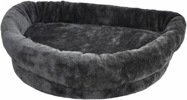 Підвіконна лежанка для великих котів Nanook, м'яка, XXL 60x45x13 см, сіра