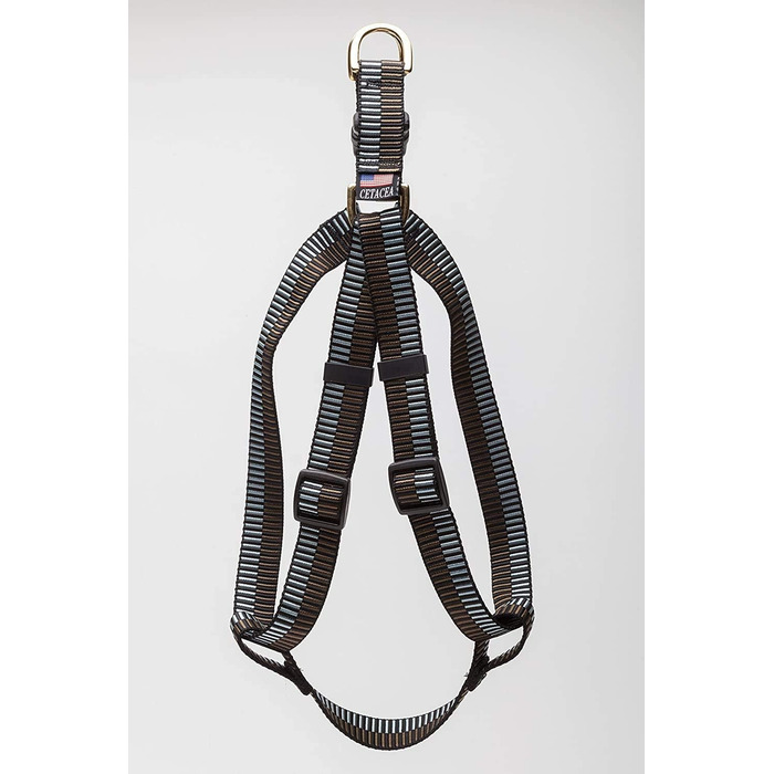 Шлейка для собак Cetacea Step-In XS, блакитна, ширина 0,95 см, обхват грудей 27,9-40,6 см