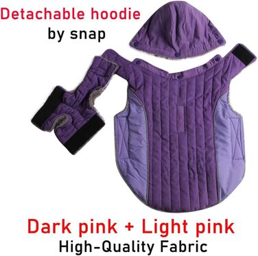 Флісовий теплий пуловер з капюшоном для собак, тепла куртка для цуценят на зиму, зелений, розмір S