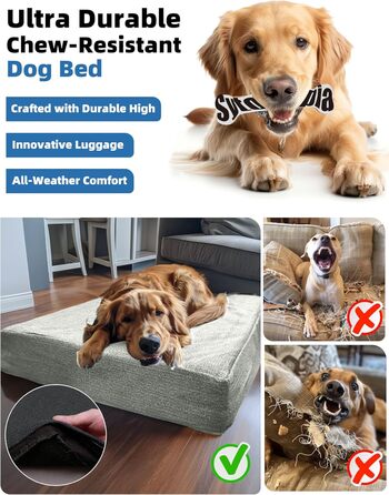 Ліжко для собак Sytopia XXL, водовідштовхувальне, кошик, 59 кг, для великих собак, для дому та вулиці, світло-сірий, 127 см, XX-Large