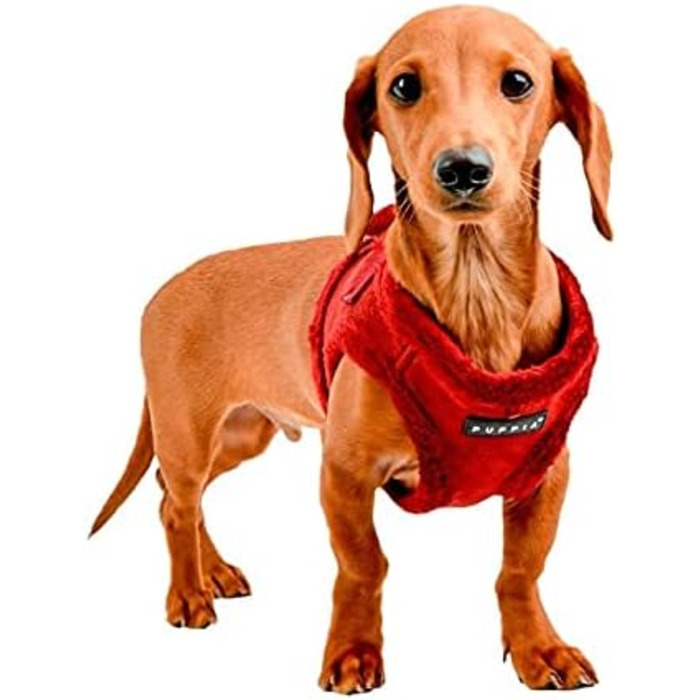 Шлея Puppia Terry Harness B для малих і середніх собак, регульована, комфортна