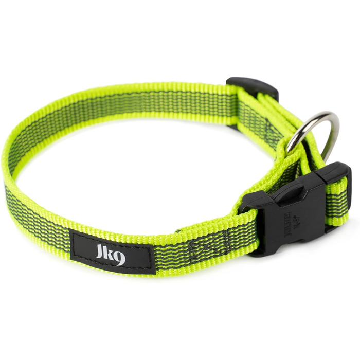 Нашийник для собак JULIUS K-9 200HA-K-2015 серії Color & Gray, чорно-сірий, регульований, 50 мм, 49-70 см, з надійним закриттям та логотипом, 1 шт.