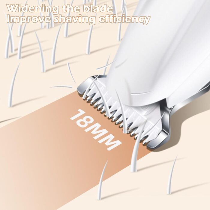 Професійний триммер для собак з LED-підсвічуванням: вологостійкий, акумуляторний, для короткої стрижки кігтів та шерсті